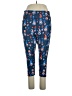 Amelia Rose Print Blue Active Pants Size 1X (Tall & Curvy) - photo 1