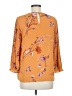 Daniel Rainn 100% Polyester Orange 3/4 Sleeve Blouse Size 8 - photo 2