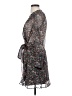 Lenny B. 100% Polyester Floral Gray Cocktail Dress Size 2 - photo 5