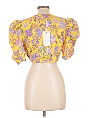 Hemant & Nandita Short Sleeve Blouse (view 2)