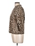 Ruby Rd. Animal Print Brown 3/4 Sleeve Blouse Size L (petite) - photo 5