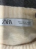 Zara Stripes Ivory Turtleneck Sweater Size M - photo 7