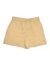 Unbranded Solid Tan Khaki Shorts Size S - photo 2