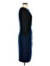 Chaps Color Block Blue Cocktail Dress Size M - photo 4