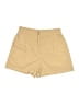 Unbranded Solid Tan Khaki Shorts Size S - photo 1