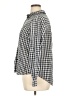 Eden & Olivia Houndstooth Gray Long Sleeve Button-Down Shirt Size XL - photo 5