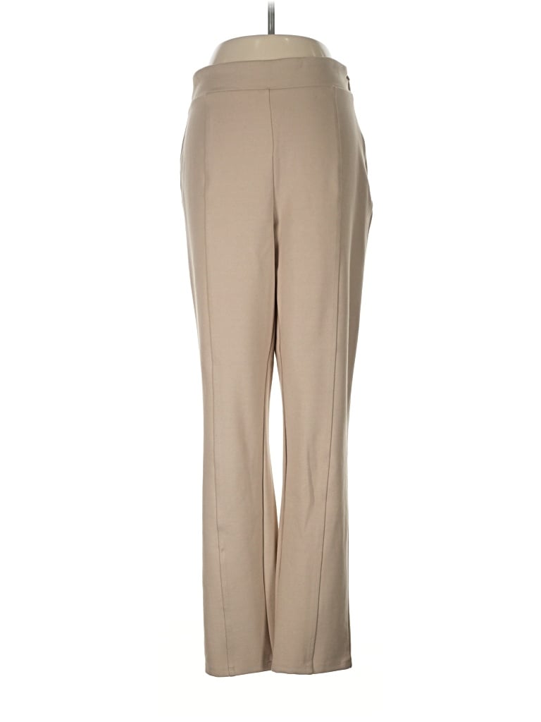 Pre-owned Martha Stewart Dress Pants In Tan