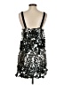 Zara 100% Polyester Stars Black Cocktail Dress Size XS - photo 2