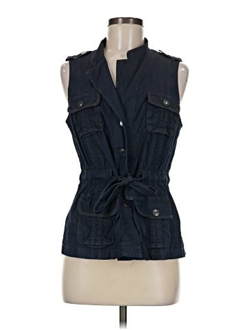 Ann Taylor Denim Vest (view 1)