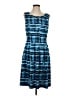 Calvin Klein Tweed Blue Cocktail Dress Size S (estimated) - photo 1
