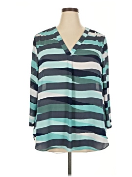 A.N.A. A New Approach 3/4 Sleeve Blouse