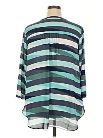a.n.a. A New Approach 3/4 Sleeve Blouse (view 2)