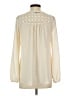 Monteau 100% Polyester Ivory Long Sleeve Blouse Size S - photo 2
