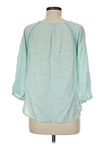 Saint Tropez West 3/4 Sleeve Blouse (view 2)