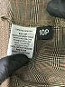 Unbranded 100% Polyester Plaid Brown Casual Skirt Size 10 (petite) - photo 4