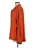 Assorted Brands 100% Polyester Orange Long Sleeve Blouse Size M - photo 5