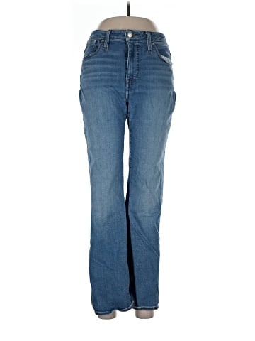 Madewell Curvy Kick Out Full-Length Jeans in Merrigan Wash (view 1)