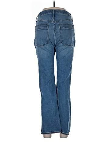 Madewell Curvy Kick Out Full-Length Jeans in Merrigan Wash (view 2)