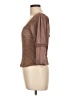 Gimmicks Brown 3/4 Sleeve Top Size L - photo 5