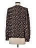 THML 100% Polyester Black Long Sleeve Blouse Size S - photo 2