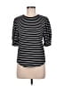 FRAME Black 3/4 Sleeve Top Size M - photo 1