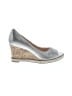 Cole Haan Silver Tan Wedges Size 9 1/2 - photo 1