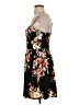 Xhilaration 100% Polyester Floral Black Cocktail Dress Size S - photo 5