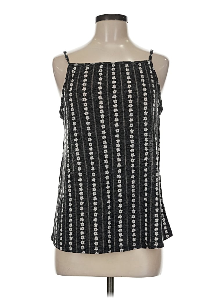 Pre-owned Sonmer Tank Top Black Strapless Neckline Tops