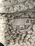 SO 100% Polyester Gray Faux Fur Jacket Size M - photo 7