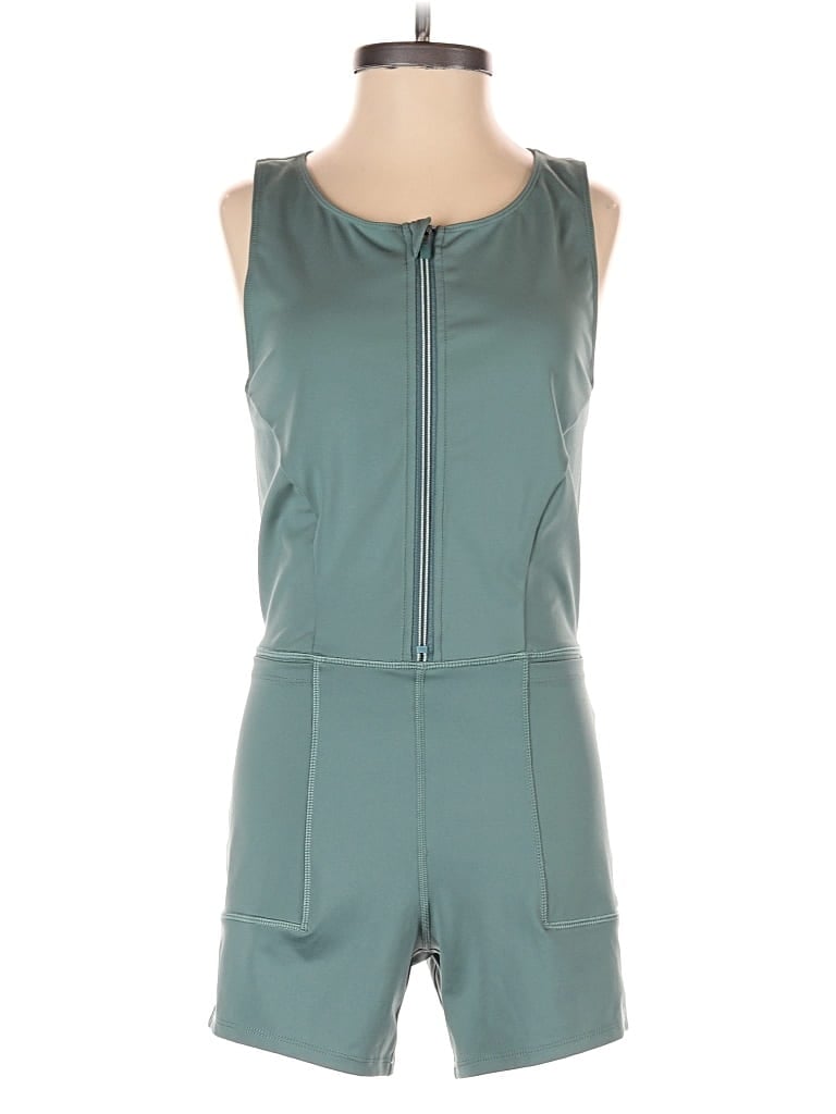 Pre-owned Fp Movement Romper In Teal