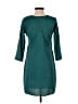 Assorted Brands 100% Polyester Teal Green Casual Dress Size L - photo 2