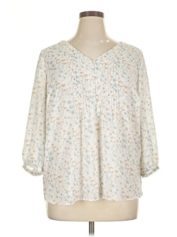 Violet & Claire 3/4 Sleeve Blouse (view 1)