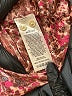 Wilfred Floral Burgundy Long Sleeve Blouse Size S - photo 8
