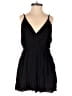 Wild Fable 100% Rayon Solid Black Romper Size S - photo 1