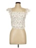 Kirious 100% Cotton Ivory Sleeveless Blouse Size L - photo 1
