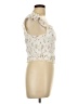 Kirious 100% Cotton Ivory Sleeveless Blouse Size L - photo 4