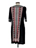 Studio One Graphic Black Casual Dress Size L (petite) - photo 2