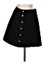 Divided by H&M 100% Polyester Solid Black Casual Skirt Size 6 - photo 1