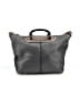 Tod's 100% Leather Gray Black Leather Tote One size - photo 3