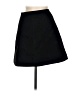 Divided by H&M 100% Polyester Solid Black Casual Skirt Size 6 - photo 2
