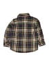 The Children's Place Plaid Brown Long Sleeve Button-Down Shirt Size 4T - photo 2