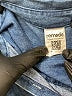 Remade Blue Long Sleeve Button-Down Shirt Size M - photo 7
