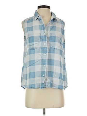 Andrea Jovine Sleeveless Button-Down Shirt (view 1)