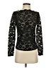 Peter Som Black Long Sleeve Top Size 4 - photo 1