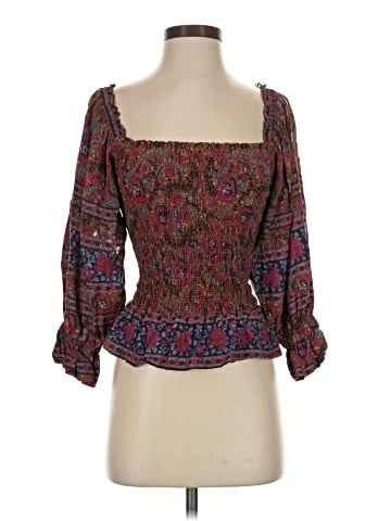 Haute Hippie 3/4 Sleeve Blouse (view 1)