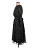 Unbranded 100% Polyester Polka Dots Black Cocktail Dress Size S - photo 5
