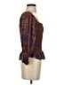 Haute Hippie Brown 3/4 Sleeve Blouse Size XS - photo 4