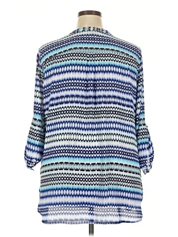 Roz & Ali 3/4 Sleeve Blouse (view 2)