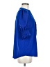Unbranded 100% Polyester Blue 3/4 Sleeve Blouse Size M - photo 4