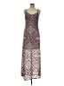 Pixley Print Brown Casual Dress Size M - photo 1